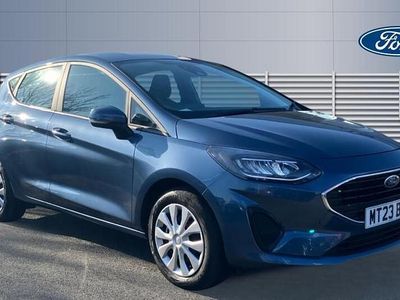 Used Ford Fiesta Trend 75 HP (55 kW) 2022 Blue Hatchback
