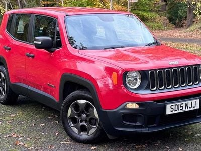 Used Jeep Renegade Sport 120 HP (88 kW) 2015 Red SUV