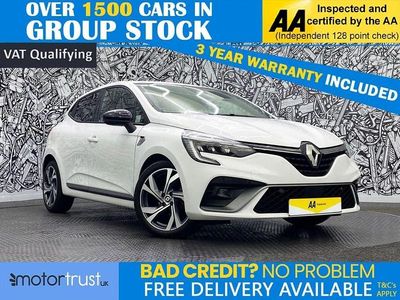 Used Renault Clio V RS Line 90 HP (66 kW) 2023 White Hatchback