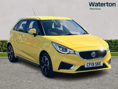 Used MG MG3 Exclusive 106 HP (77 kW) 2019 Yellow Hatchback