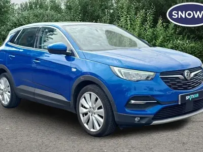 Used Vauxhall Grandland X Elite 131 HP (96 kW) 2020 Blue SUV