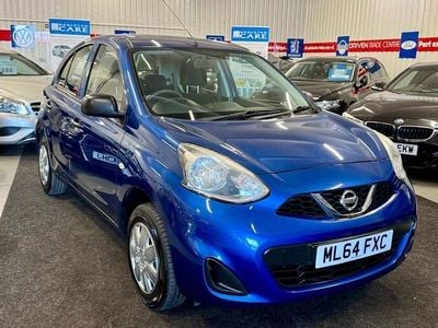 Used Nissan Micra Visia 80 HP (58 kW) 2014 Blue Hatchback