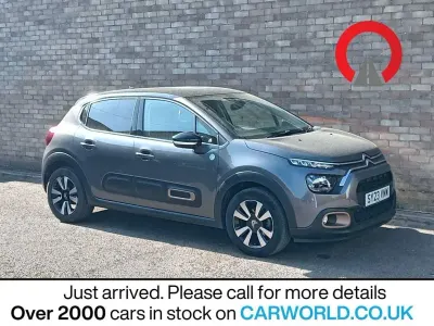 Begagnad Citroën C3 PureTech 83 HK (61 kW) 2023 Grå Halvkombi