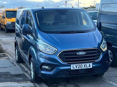 Used Ford Transit Custom Limited 130 HP (95 kW) 2020 Blue Van
