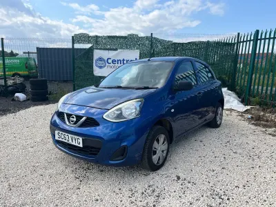 Used Nissan Micra Visia 2014 Blue Hatchback