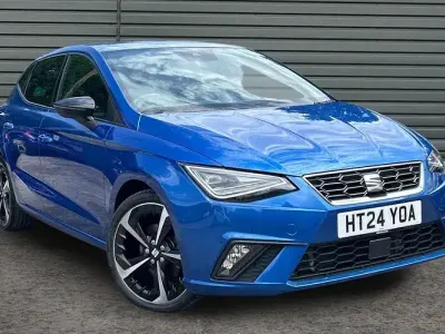 Used Seat Ibiza FR Sport 116 HP (85 kW) 2024 Blue Hatchback