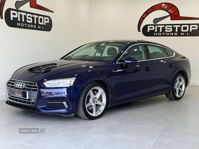 Used Audi A5 Sport 190 HP (139 kW) 2019 Blue Coupe