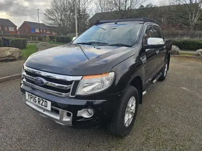 Second-hand Ford Ranger Limited 150 CP (110 kW) 2015 Negru Pickup