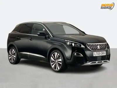 Used Peugeot 3008 GT-line 2019 Black SUV