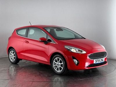 Red Used 2019 Ford Fiesta Zetec Hatchback | £7,350 (Good price)