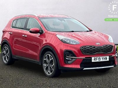 Used Kia Sportage GT-Line 136 HP (100 kW) 2019 Red SUV