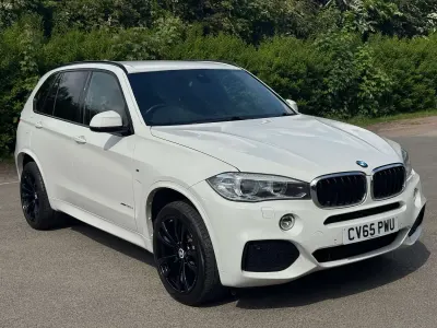 Used BMW X5 M Sport 258 HP (189 kW) 2015 White SUV