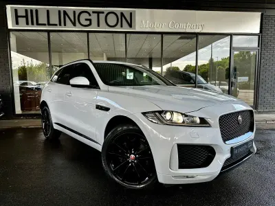 Used Jaguar F-Pace Chequered Flag 180 HP (132 kW) 2020 White SUV