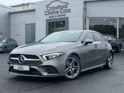 Used Mercedes A190 AMG line 190 HP (139 kW) 2021 Grey Hatchback