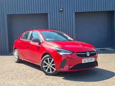 Used Vauxhall Corsa 2021 Red Hatchback