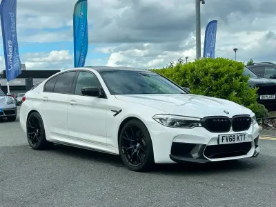 Used BMW M5 Competition Edition 2018 White Sedan