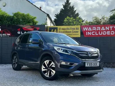 Used Honda CR-V SR 160 HP (117 kW) 2015 Blue SUV