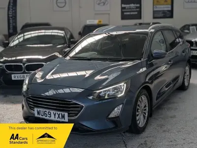 Used Ford Focus Titanium 150 HP (110 kW) 2019 Blue Estate