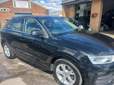 Used Audi Q3 Design 150 HP (110 kW) 2015 Black SUV