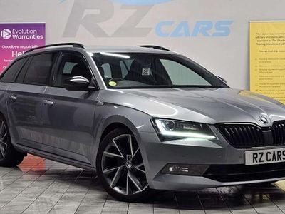 Grey Used 2017 Skoda Superb SportLine Estate | £12,495 (Fair price)
