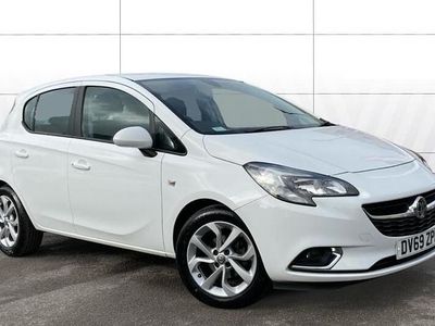 Used Vauxhall Corsa SRi 90 HP (66 kW) 2019 White Hatchback