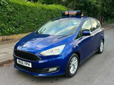 Used Ford C-MAX Zetec 125 HP (91 kW) 2016 Blue MPV