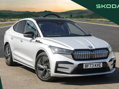 Used Skoda Enyaq iV vRS 219 kW (299 HP) 2023 Silver SUV