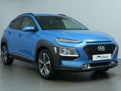 Second-hand Hyundai Kona Premium 120 CP (88 kW) 2018 Albastru SUV