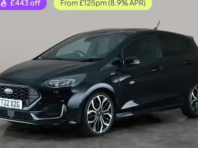 Used Ford Fiesta ST-Line 101 HP (74 kW) 2022 Black Hatchback