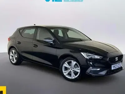 Used Seat Leon FR 131 HP (96 kW) 2023 Black Hatchback
