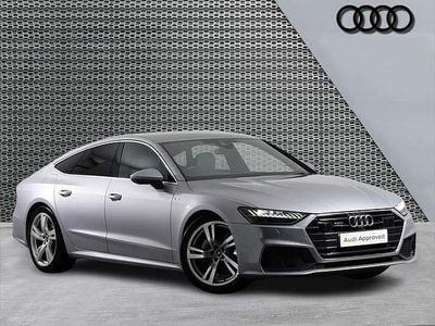 Used Audi A7 S-Line 261 HP (191 kW) 2023 Silver Sedan