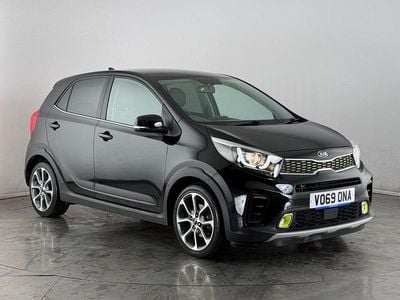 Used Kia Picanto X-Line 83 HP (61 kW) 2019 Black Hatchback