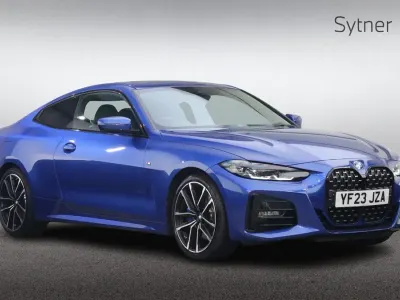 Used BMW 420 Coupé M Sport 181 HP (133 kW) 2023 Blue Coupe