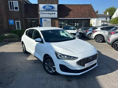 Used Ford Focus Titanium 2024 White Hatchback