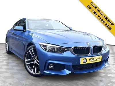 Used BMW 420 M Sport 190 HP (139 kW) 2017 Blue Coupe