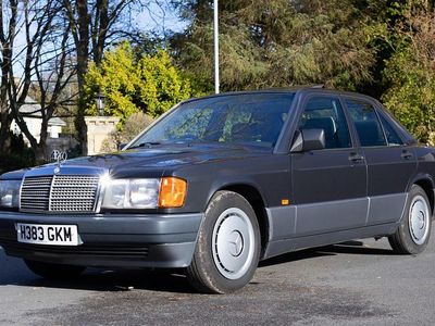 Used Mercedes 190 1991 Black Sedan