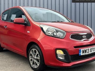 Used Kia Picanto City 69 HP (50 kW) 2012 Red Hatchback