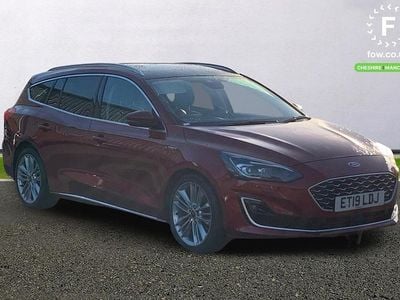 Red Used 2019 Ford Focus Vignale Estate | £13,799 (Fair price)