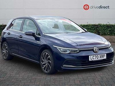 Used VW Golf VII Style 2020 Blue Hatchback