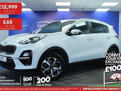 White Used 2018 Kia Sportage SUV | £12,999 (Expensive)