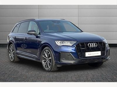 Used Audi Q7 S-Line 231 HP (169 kW) 2022 Blue SUV