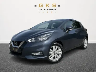 Used Nissan Micra Acenta 100 HP (73 kW) 2019 Grey Hatchback