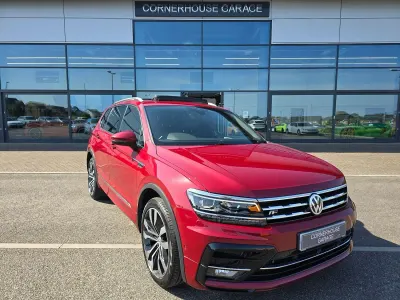 Używany VW Tiguan Allspace R-line 190 KM (139 kW) 2020 Czerwony SUV