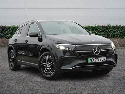 Black Used 2023 Mercedes EQA300 AMG line SUV | £24,400 (A bit pricey)
