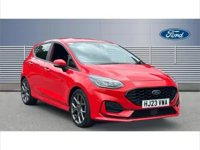 Used Ford Fiesta ST-Line 99 HP (72 kW) 2023 Red Hatchback