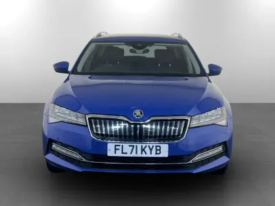Gebraucht Skoda Superb SE Technology 218 PS (160 kW) 2021 Blau Kombi