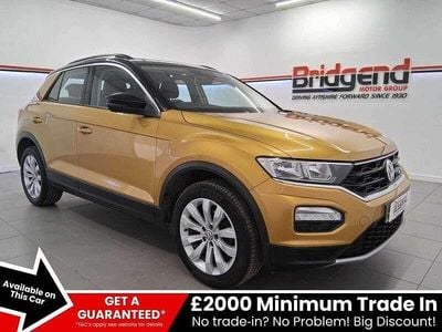 Używany VW T-Roc SE 2019 Żółty SUV