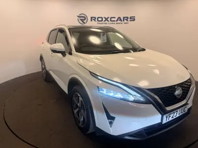 Used Nissan Qashqai N-Connecta 140 HP (102 kW) 2023 White SUV