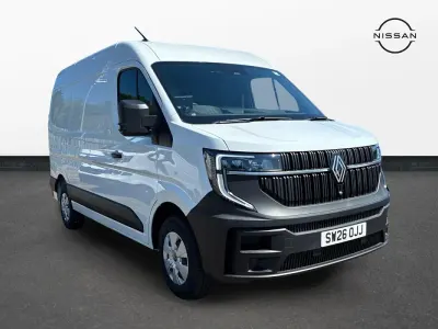 New Renault Master 130 HP (95 kW) 2026 Mineral white  MPV