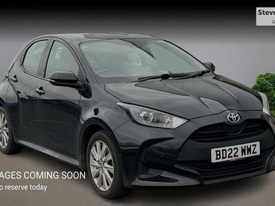 Used Toyota Yaris Hybrid 2022 Black Hatchback